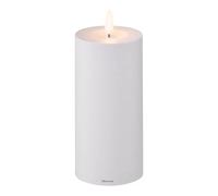 Lampe de bureau NOCA 15 cm, LED, gris clair, plastique, Blomus