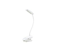 Lampe de bureau rechargeable à col de cygne LED COB - Avec pince