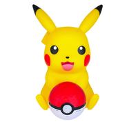 Lampe De Bureau Teknofun Pokemon Pikachu Assis Avec Poke Ball