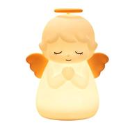 Lampe de chambre d ' enfant rechargeable, veilleuse de chevet en silicone avec lueur chaude, minuterie portable, accent de couleur changeante pour chambre à coucher, lumière portable pour l ' heure du