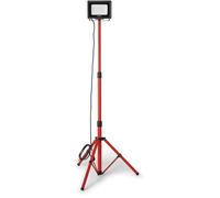 Lampe de chantier à LED avec trépied et long câble, pour une utilisation à l'intérieur et à l'extérieur