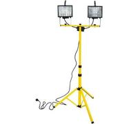 Lampe de chantier halogène 2x400W télescope