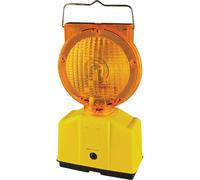 Lampe de chantier solaire clignotante automatique a led TALIAPLAST - 500204