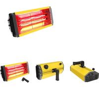 Lampe de chauffage infrarouge, puissance 1000W, design portable, KC-002