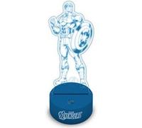 Avengers LED acrylique 2D Lampes désodorisantes Anneaux d'Ampoule Décoration d'intérieur Unisexe Adulte, Multicolore (Multicolore), Unique