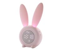 Lampe de chevet enfant lapin - Rose