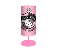 Lampe de chevet Hello Kitty Sanrio Rose 32 cm Contemporain Plastique Rose Faible Montage sur table Chambre d'enfant