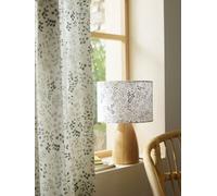 Lampe de chevet imprimé fleur écru TU