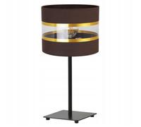 Lampe de chevet - Light Home - Elegance Gold - Abat-jour doré - Métal - 43 cm