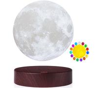 Lampe de chevet suspendue, 15 cm, avec socle de luxe et éclairage LED imprimé en 3D