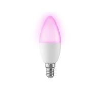 Ampoule Connectée LED Couleur SMARTLIGHT30 avec Wi-Fi E14 5W Alecto Blanc Blanc