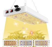 Lampe de croissance LED à spectre complet, 288 LED, avec 3 modes, pour plantes d'intérieur, serre, favorisant la croissance des plantes