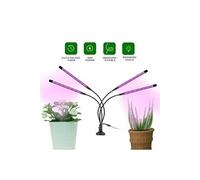 Lampe de Croissance pour Plantes LED avec minuterie Auto - on/Off 3H/9H/12H, 5 luminosité pour semis, Croissance, Floraison et Fruits