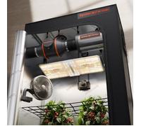 Lampe de culture LED Spider Farmer SF2000 SAMSUNG LM301H EVO+ tente 120x60x180CM + Kit de ventilateur en ligne 4""