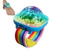 Lampe de danse - Boule disco | Lumière de scène LED | Lumière activée par le son, bracelet lumineux USB rechargeable, lumière colorée et vibrante, lumière parfaite pour les fêtes, les festivals et les