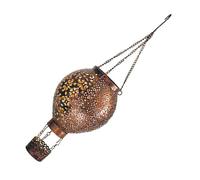 Lampe de décoration de jardin, lanterne suspendue en montgolfière pour balcon, porche, ambiance de passerelle, lampe de patio suspendue à lueur unique, lanterne d ' accent extérieur, décoration