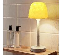 Lampe de Douche Étanche - Lampe de Bureau Sans Fil Rechargeable - Projecteur d'Ambiance Entspannen 16 Couleurs LED - Télécommande - Contrôle Tactile - Éclairage Salle de Bain, Toilettes, Bureau