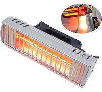 Lampe de durcissement infrarouge, puissance absorbée 1000 W, zone de durcissement 300 mm x 150 mm, plage de température 60-100 ℃, chauffage infrarouge à ondes courtes, construction en alliage d'alumin