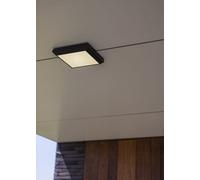 Lampe de façade applique extérieure HELENA gris Lutec 5102101118