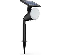 Lampe de jardin à éclairage solaire LED 1.4W 150lm 2700K Noir Jivix Philips