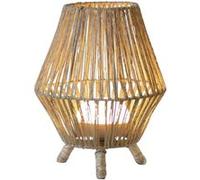SISINE-Lampe à poser sans fil Extérieure Rechargeable avec Télécommande Ø25.5cm H32cm naturel New Garden