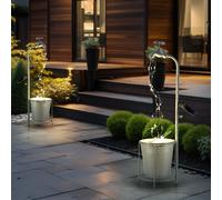 Lampe de Jardin Extérieur Solardeko Robinet LED Ampoule à Enficher H 62 CM 2er
