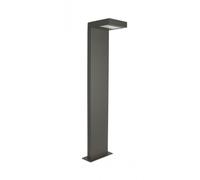 Lampe de jardin, poteau d'éclairage 58 cm, LED 10 W, gris foncé, IP54 SU-MA KR-580