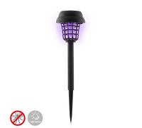 Lampe de Jardin Solaire Anti-moustiques Garlam InnovaGoods, Noir