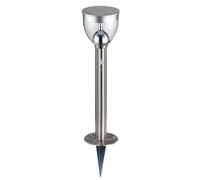 Lampe de jardin solaire avec détecteur de mouvement, lampe de chemin, lampes de jardin solaires d'extérieur avec détecteur de mouvement, piquet de terre à 2 niveaux, 20x LED 0,2 watts, PxH 15 x 55 cm