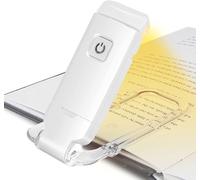 Lampe de Lecture à pince à LED USB Liseuses LED Rechargeable avec Lampe de lecture pour lire au lit Pince, Lumière douce pour les y