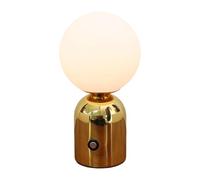 Lampe de lecture en forme de boule pour chambre à coucher, veilleuse à intensité variable, décoration de bureau, lampe de salon, veilleuse à intensité variable en continu