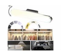 Lampe de lecture LED - Lunartec - 24 cm - Rechargeable USB - Luminosité réglable - Inclinable 45°