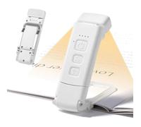 Lampe de Lecture Rechargeable, Lampe pour Lire Dans le Lit, 3 Couleurs Chaudes X 5 Réglages de Luminosité, Compacte et Durable
