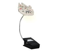 Paladone Lampe de lecture Faucon Millenium à clipser - câble flexible, 3 modes, Disney (Han Solo)