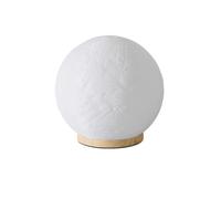 Lampe de Lune Rotative Imprimée en 3D à Suspendre, Veilleuse pour Chambre D'Enfant, Lampe Galaxie, Cadeau pour Enfants Garçons/Filles