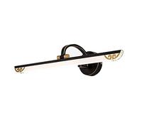 Lampe de Miroir de Salle de Bain Vintage, Lampe de Miroir de Salle de Bain LED rétro Antique Lampe de Maquillage étanche Applique Murale pour Coiffeuse Miroir Chambre Miroir cosmétique, lumière de
