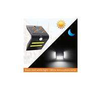 Lampe de mur solaire extérieure de rue de jardin de lumière de capteur de mouvement de l'épi led imperméable G