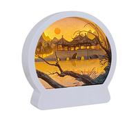 Lampe de nuit 3D - Ombre sur papier
