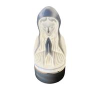 Lampe de nuit de Vierge Marie | Lumière religieuse catholique | Statue d'icône de table LED | Éclairage de protection des yeux pour Church Chapel Office Home Room Lire