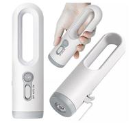Lampe de nuit LED avec détecteur de mouvement Lampe de bureau LED portable avec lampe de poche Blanc