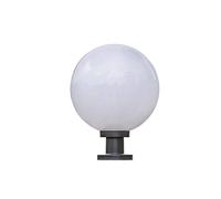 Lampe de pilier électrique/solaire créative boule créative Globe extérieur étanche colonne lumineuse ronde cour jardin villa paysage porte poteau éclairage pelouse voie lanterne Streetli électricité