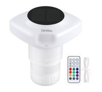Lampe de Piscine LED - Lampe Flottante d'énergie Solaire - économe en énergie - IP68 - 16 couleurs- Télécommande 20M