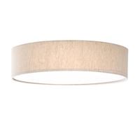 Lampe De Plafond Beige En Textile Avec Dimmer À 3 Niveaux D 50 Cm
