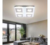 Lampe De Plafond Lampe De Chambre LED Avec Bord Miroir Lampe De Salon