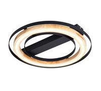 Lampe De Plafond Lampe De Salon Naturelle Lampe En Bambou Dimmable LED D 46 Cm