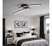 Globo Lighting Tansy I plafonnier 1x12 W noir-opale 67129-12
