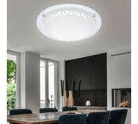 LED Lampe De Plafond Rond Blanc Classique la Vie Ess Sommeil Chambre Éclairage