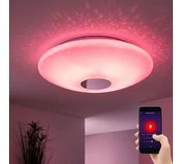 Eglo Connect Voltago-C Plafonnier Led Rond Blanc