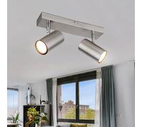 Lampe De Plafond Spot En Métal Mobile 2X GU10