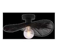 Lampe De Plafond Toolight App1832-1C Plafonnier Noir 41X41X17Cm
